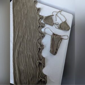 Matte Collection 3 Piece Swimwear